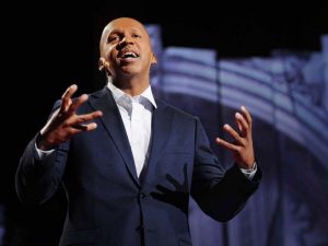 Bryan Stevenson speaking at TED